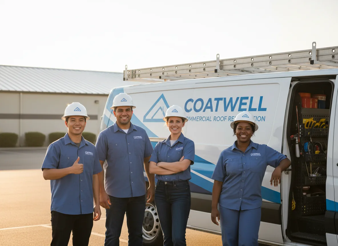 Commercial roof coating company in Monroe, CT